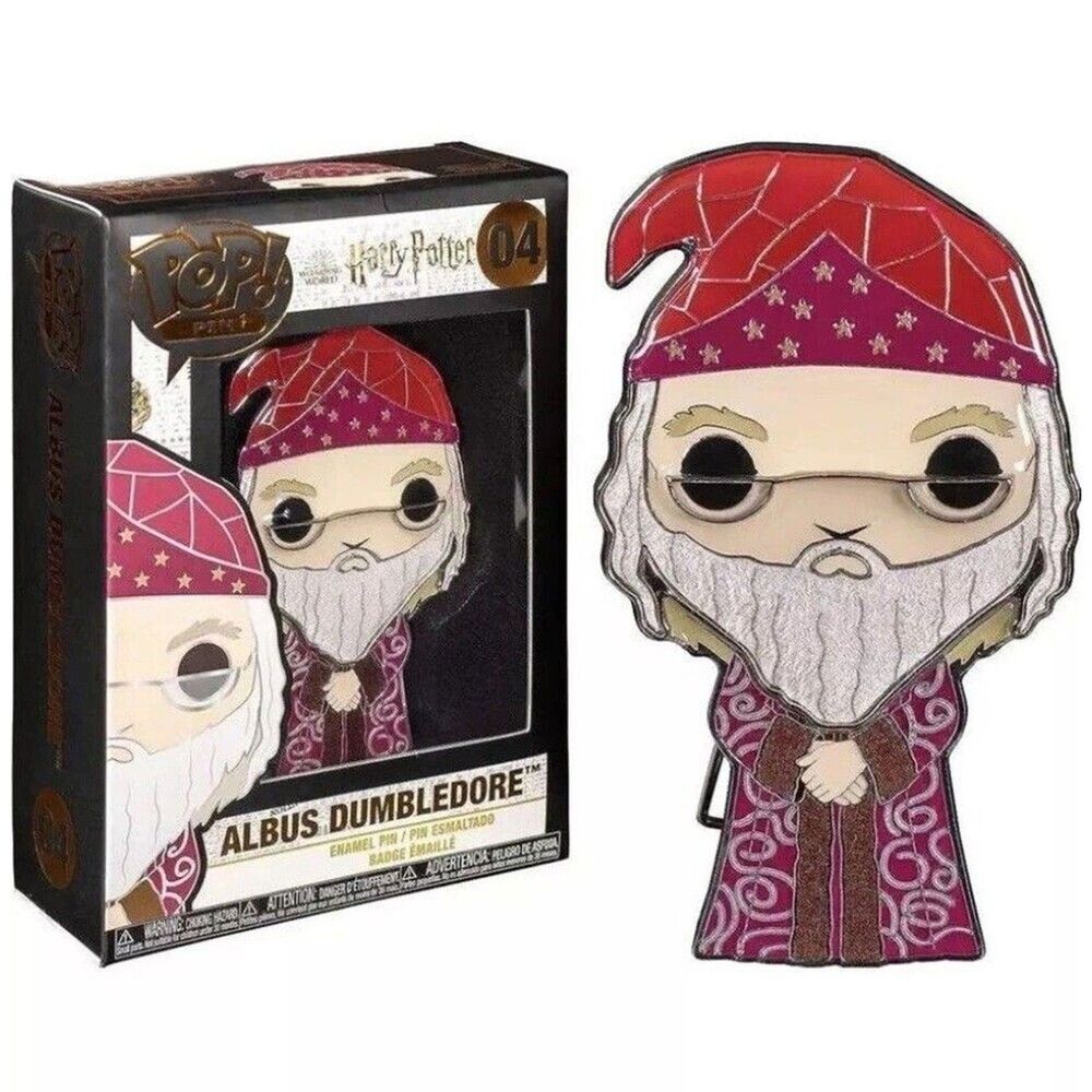 Harry Potter POP! Pin ALBUS DUMBLEDORE Large Enamel Pin #04 Wizardly World